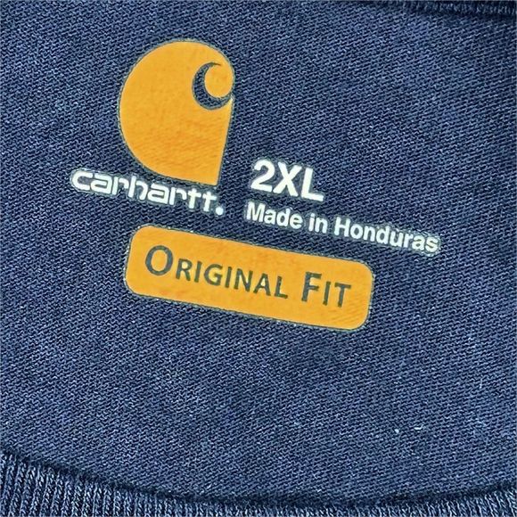 Carhartt x Taylor Gang L/S Navy Blue Tee - Size 2XL - Picture 4 of 4
